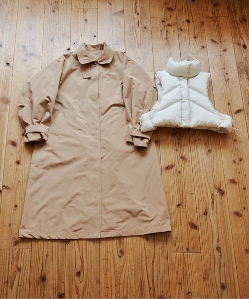 [ANGIE VINTAGE by meg] пальто с отложным воротником LARGE черный женский 