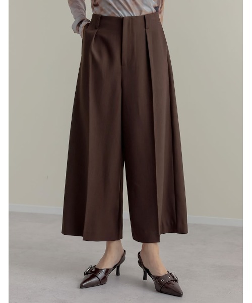美品　エイココンドウのガウチョパンツ　Ｆサイズ 02-150301000-88-2g.jpg