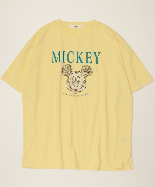 Disney tシャツ 「DISNEY/ディズニー」ラインストーン半袖T
