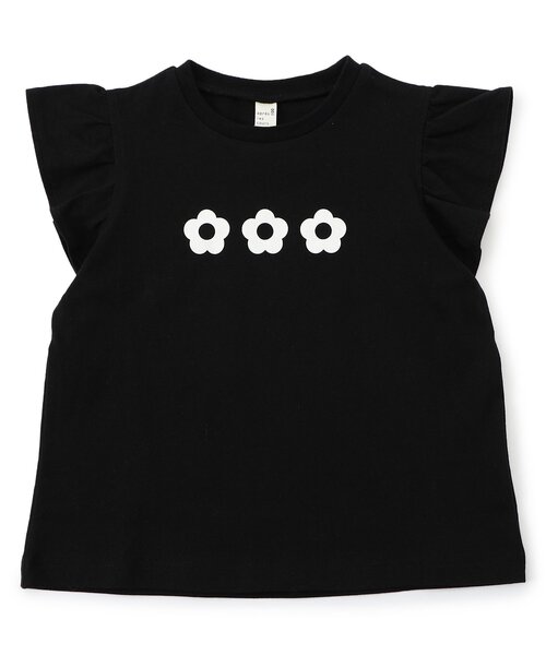 tシャツ 「WEB限定/ジュニア対応」袖フリルTシャツ/7days Style キッズ 子供服 女の子 | apres les cours | 02