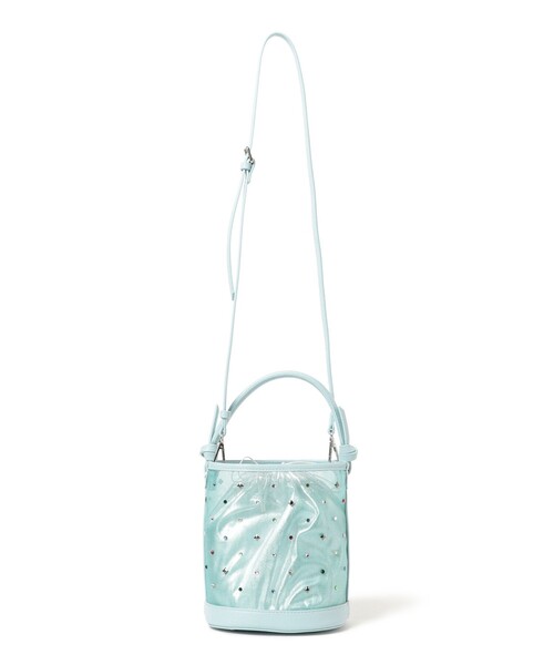 Shiny Charm ショルダーバッグ ☆Celine☆ミニ チェーン クロード / シャイニーカーフスキン