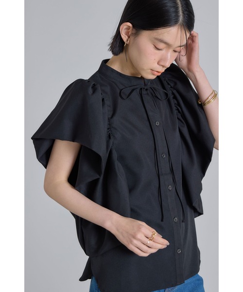 &. NOSTALGIA（ノスタルジア） ブラウス シャツ ボリュームスリーブ