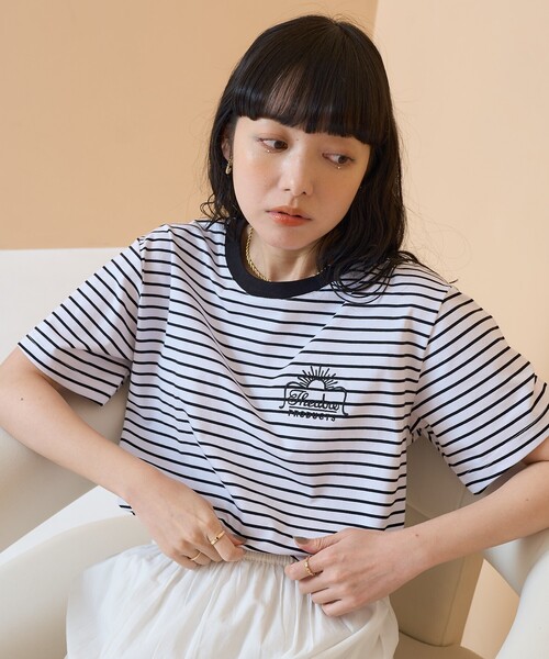 tシャツ THEATRE PRODUCTS × FREAK'S STORE/シアタープロダクツ 別注 ワンポイントロゴTシャツ レディース | FREAK'S STORE | 07