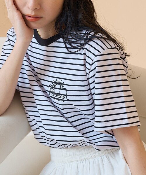 tシャツ THEATRE PRODUCTS × FREAK'S STORE/シアタープロダクツ 別注 ワンポイントロゴTシャツ レディース | FREAK'S STORE | 09