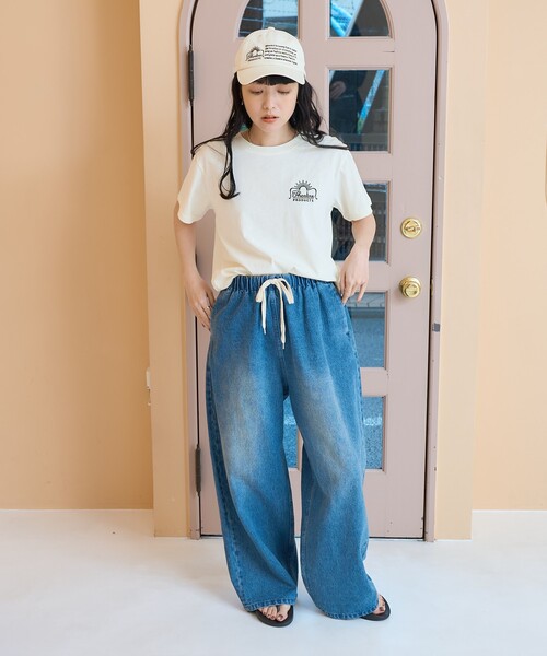 tシャツ THEATRE PRODUCTS × FREAK'S STORE/シアタープロダクツ 別注 ワンポイントロゴTシャツ レディース | FREAK'S STORE | 12
