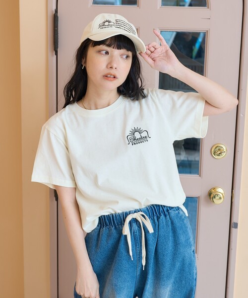 tシャツ THEATRE PRODUCTS × FREAK'S STORE/シアタープロダクツ 別注 ワンポイントロゴTシャツ レディース | FREAK'S STORE | 17