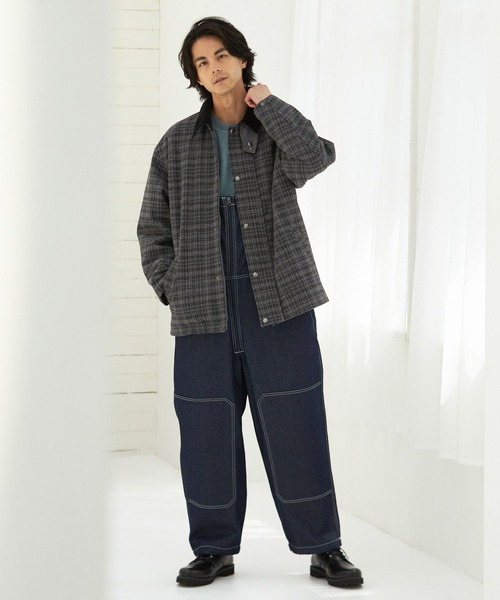 「niko and...」 ブルゾン LARGE ブラウン メンズ_画像8