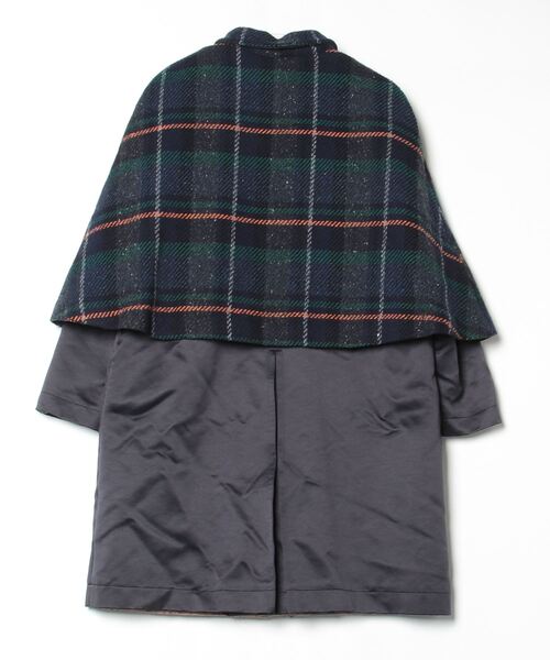 「ohta」 コート 2 ネイビー レディース_画像2