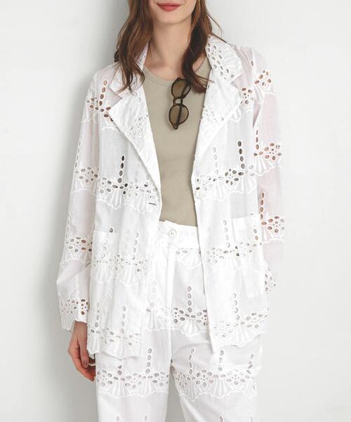 URBAN RESEARCH Sonny Label コート アウター コットンレース