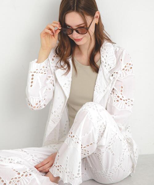 URBAN RESEARCH Sonny Label コート アウター コットンレース