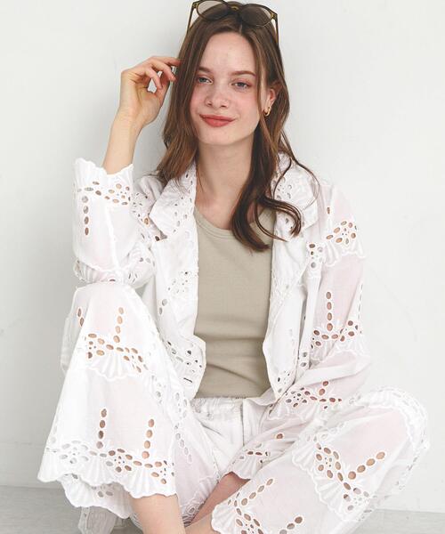 URBAN RESEARCH Sonny Label コート アウター コットンレース