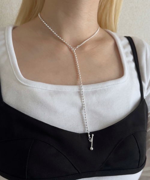 ネックレス 「silver925」CombichainNecklace/コンビチェーンネックレス レディース メンズの画像