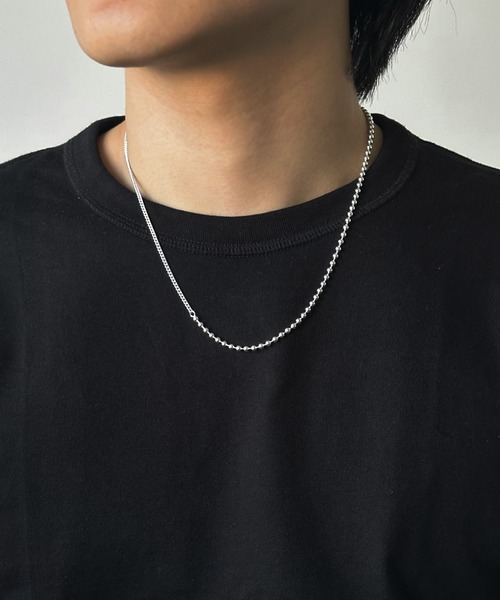 ネックレス 「silver925」CombichainNecklace/コンビチェーンネックレス レディース メンズの画像