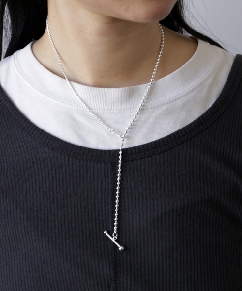 ネックレス 「silver925」CombichainNecklace/コンビチェーンネックレス レディース メンズの画像