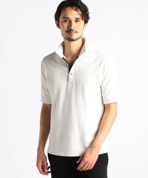 NICOLE CLUB FOR MEN（ニコルクラブフォーメン） uvカット ポロシャツ