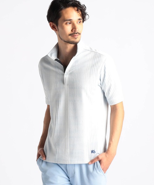 NICOLE CLUB FOR MEN（ニコルクラブフォーメン） uvカット ポロシャツ