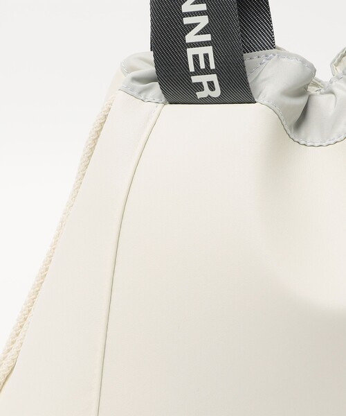 ユナイテッドアローズ　ゴルフ　カートバック　ホワイト UNITED ARROWS GOLF（ユナイテッドアローズゴルフ） トートバッグ ロゴ