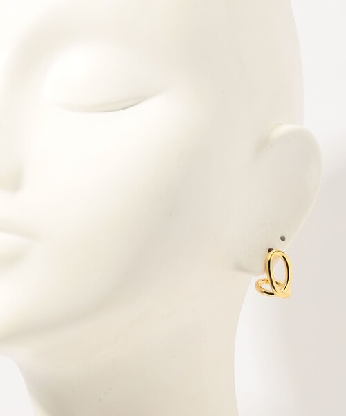 akk　PHILIPPE AUDIBERT ゴールドピアス PHILIPPE AUDIBERT ピアス Nata ゴールドピアス レディース