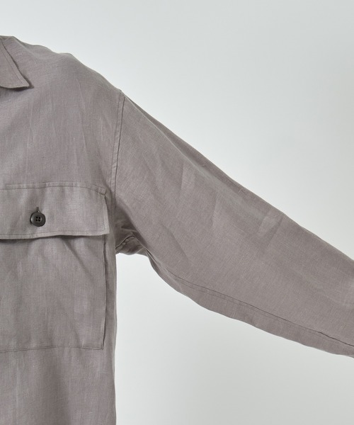 信頼も高い markaware CPO TROPICAL LINEN 「MARKAWARE/marka」別注 シャツ ジャケット・アウター