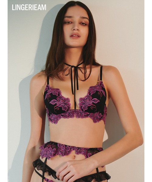 LINGERIEAM ブラジャー イリュージョンオーロラ トリックリフト ブラ