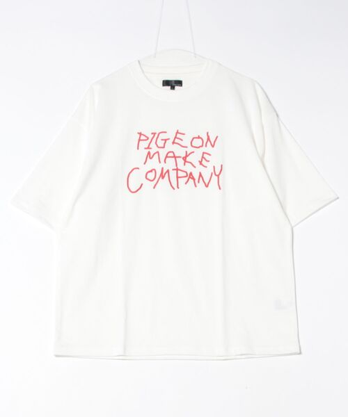 ZIP FIVE（ジップ ファイブ） tシャツ レターロゴTEE(M1) メンズ