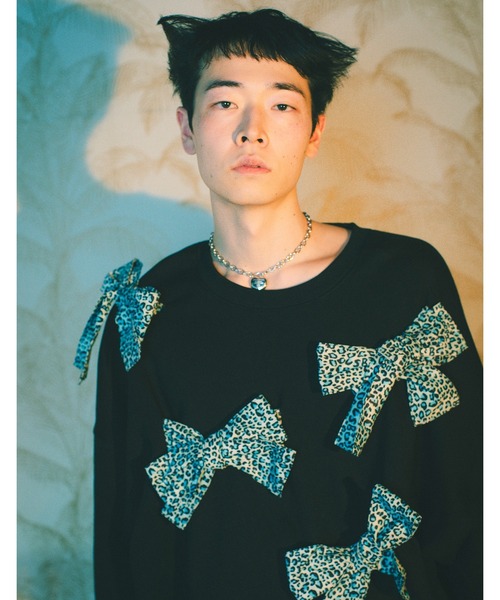 トレーナー スウェット 「Little Sunny Bite」leopard sweat top レディース Little sunny bite トレーナー スウェット 「Little Sunny Bite