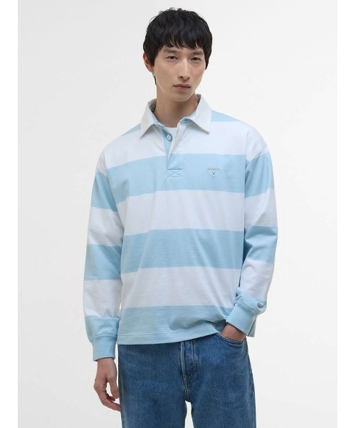 Barbour（バブアー） ポロシャツ Newgate ラガーシャツ（オーバー