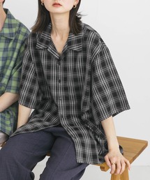 シャツ 「ユニセックス」オンブレーチェックショートスリーブシャツ メンズ｜ZOZOTOWN Yahoo!店