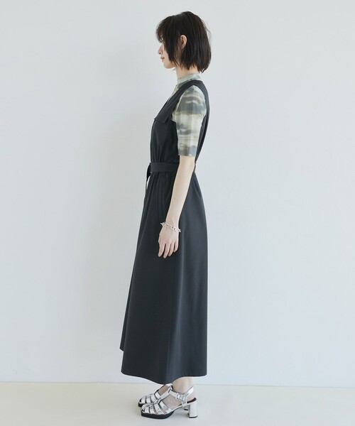 3WAYイレギュラーベストSETワンピース(1 DARK GREY