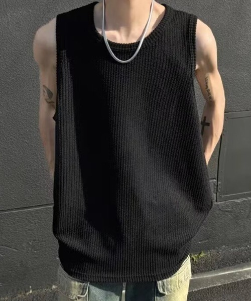 L'Appartement N/S KNIT VEST タンクトップ NIKE公式】 メンズ ランニング タンクトップ＆ノースリーブ【ナイキ