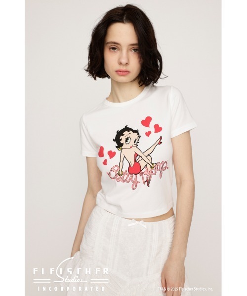 Betty Boop x SLY COMPACT Tシャツ BETTY BOOP tシャツ Betty Boop x SLY COMPACT T/SH