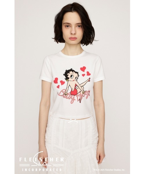 BETTY BOOP（ベティ ブープ） tシャツ Betty Boop x SLY COMPACT T/SH