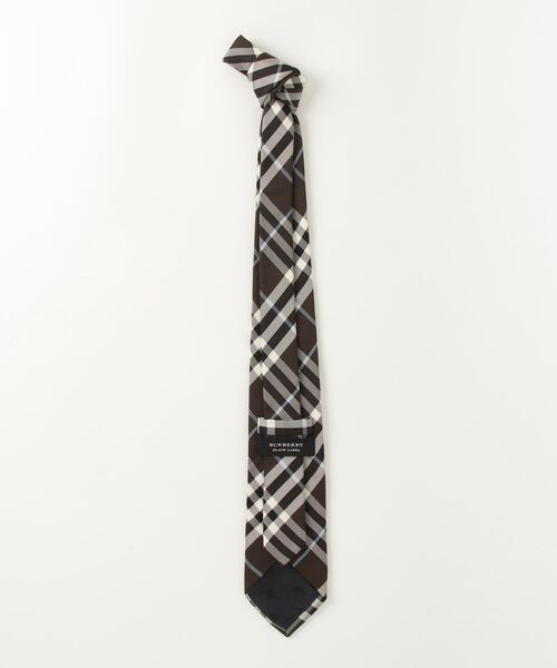 バーバリー　ブラックレーベル　ネクタイ　チェック柄 BURBERRY BLACK LABEL チェック柄ネクタイ バーバリー ブラック