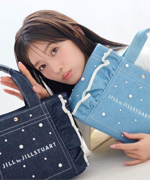 JILL by STUART 「JILL STUART」 トートバッグ FREE ブルー