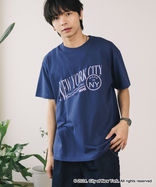 tシャツ GOOD ROCK SPEED/グッドロックスピード NYC ロゴ Tシャツ レディース