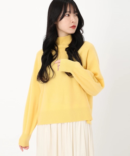 STRAWBERRY-FIELDS（ストロベリーフィールズ） 長袖ニット 2 レモン