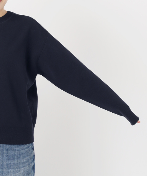 スピック＆スパン Spick and Span 2wayスナップボタンロゴニット スピック＆スパン Spick & Span 《WEB限定》2WAYスナップボタン