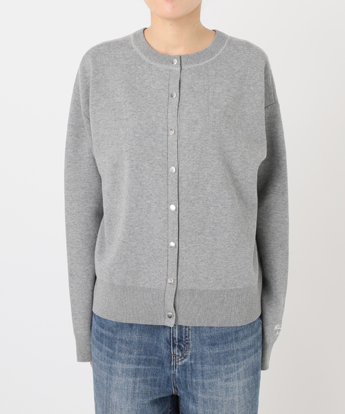 Spick＆Span カーディガン 「WEB限定」2WAYスナップボタンロゴニット