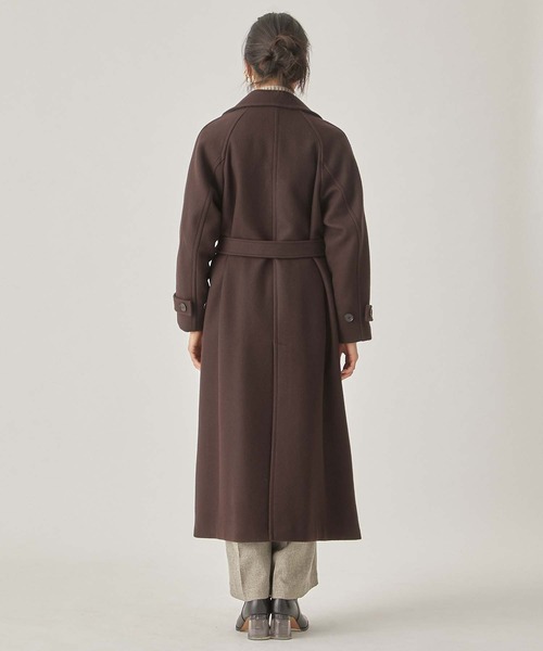 【未使用試着のみ】PUBLIC TOKYOチェスターコート　ブラック　ベルト付き PUBLIC TOKYO（パブリックトウキョウ） チェスターコート 2 ブラック