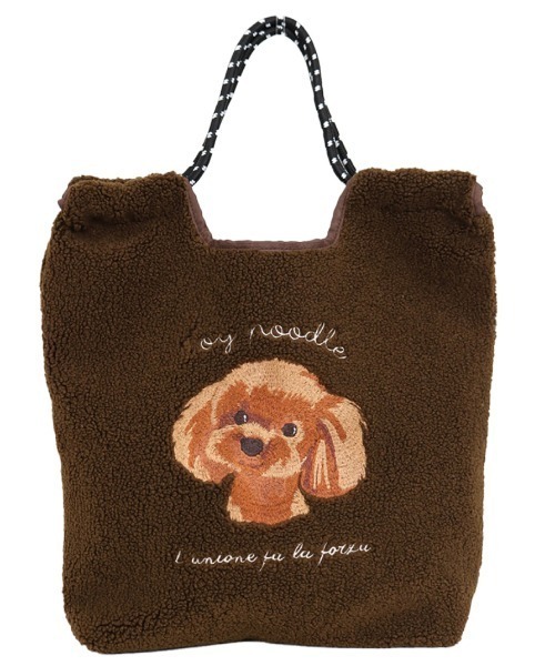 Per sist ence（パーシエンス） トートバッグ ボアアニマル刺繍コード