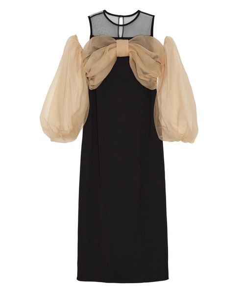 Leja（レジャ） ドレス 「LEJA」フロントリボンチュールIライン