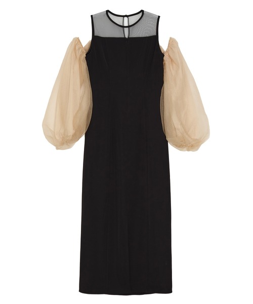 Leja（レジャ） ドレス 「LEJA」フロントリボンチュールIライン