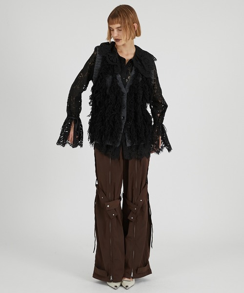 PRANK PROJECT ブラウス シャツ 「Pre-Order」スカラップレース