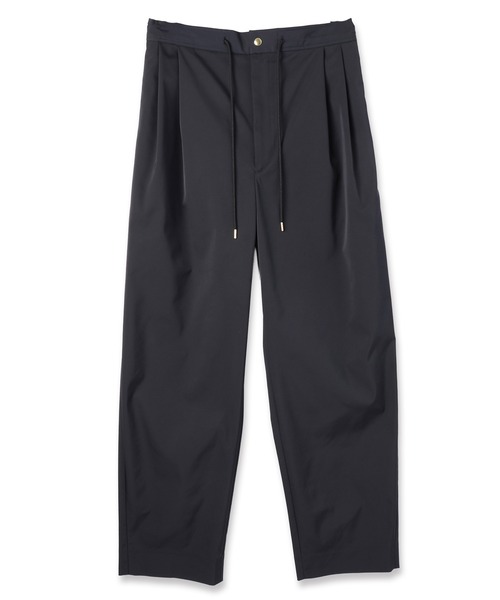 CULLNI（クルニ） パンツ Double Satin 2Tuck Drawstring Semi Wide