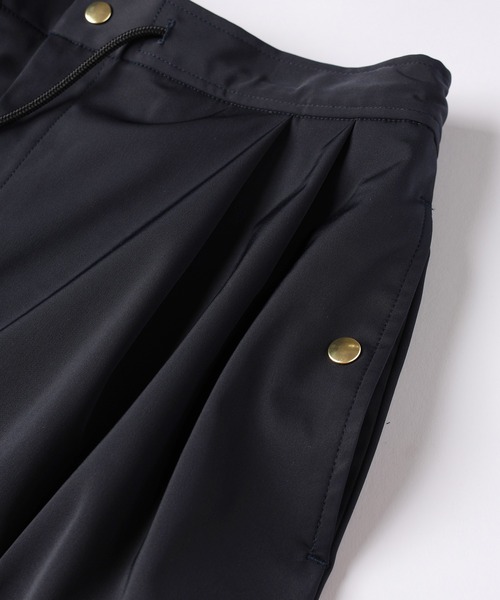 CULLNI（クルニ） パンツ Double Satin 2Tuck Drawstring Semi Wide