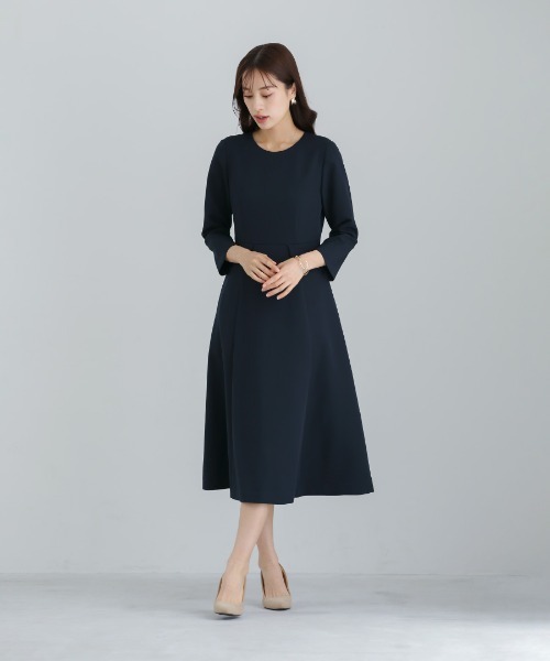 ワンピース __yuzu_ ワンピース UVカット・速乾・接触冷感・防シワ・ストレッチ・洗える