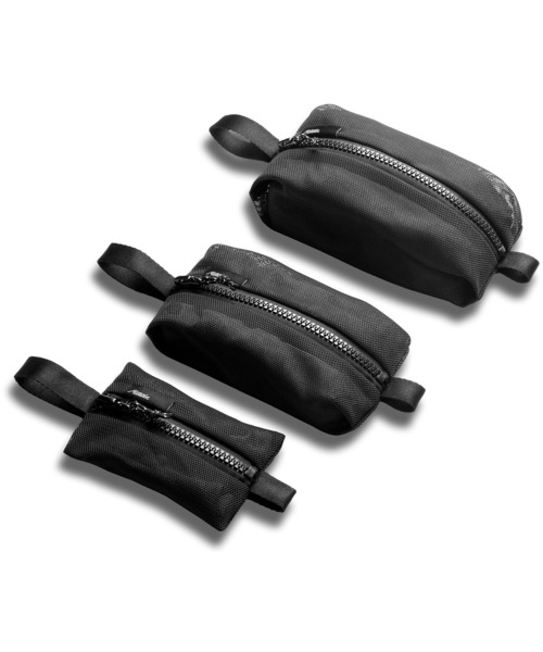 中トロ 大人気 ブラック メッシュ マザーズバッグ ポーチ付き MATADOR ポーチ Matador/マタドール Mesh Organizer Bag Set