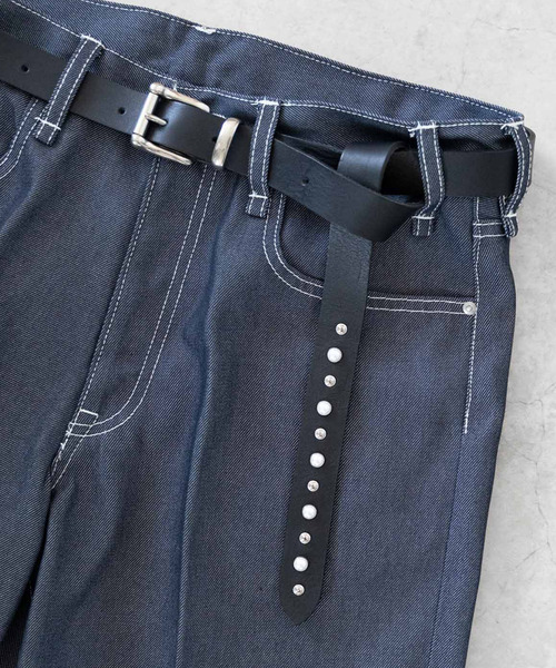 SENTI（センティ） ベルト センティ / L/STUDS LONGBELT / レザー