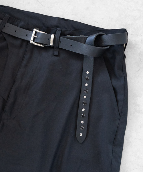 SENTI（センティ） ベルト センティ / L/STUDS LONGBELT / レザー