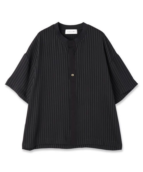CULLNI ブラック 半袖シャツ CULLNI 「CULLNI」 半袖シャツ 2 ブラック メンズ : ZOZOTOWN